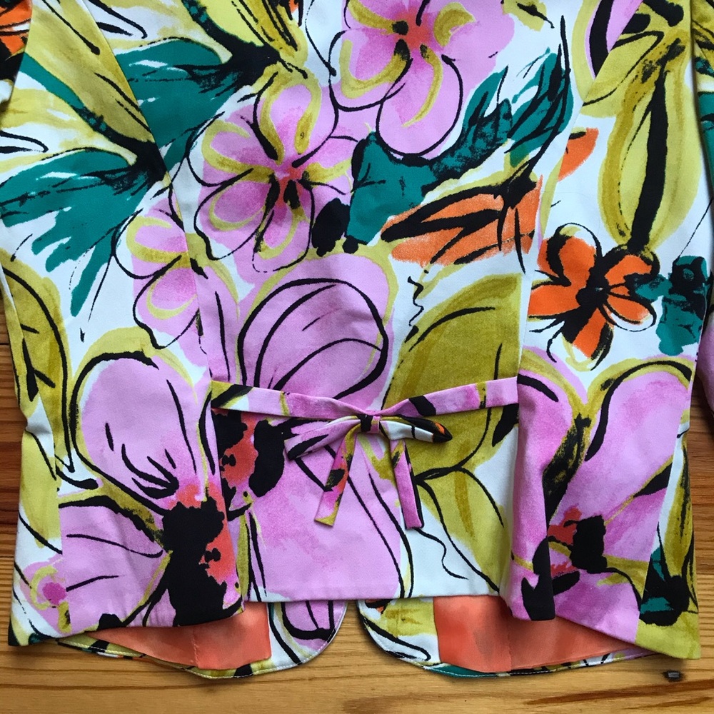 Milly of New York Floral Blazer, EUC, 6 - Picture 16 of 16